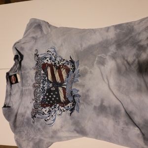 Womens Harley Davidson Short Sleeve Tee Shirt